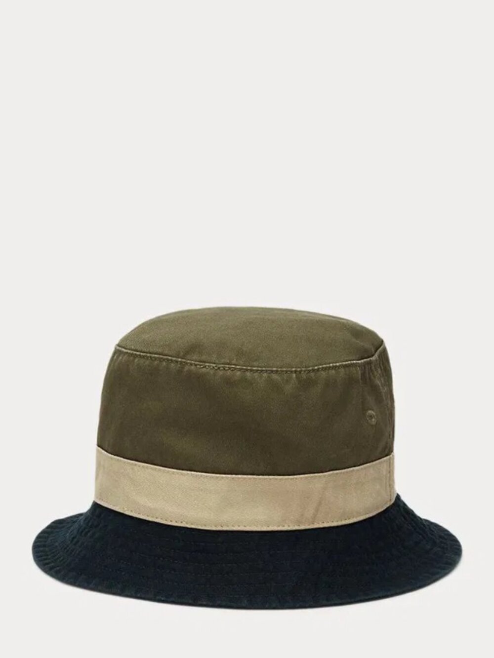 POLO RALPH LAUREN Colour-Blocked Twill Bucket Hat - Picture 3 of 3